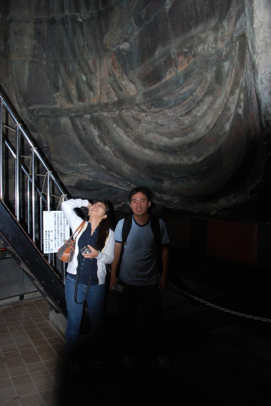 inside the belly of the Great Buddha